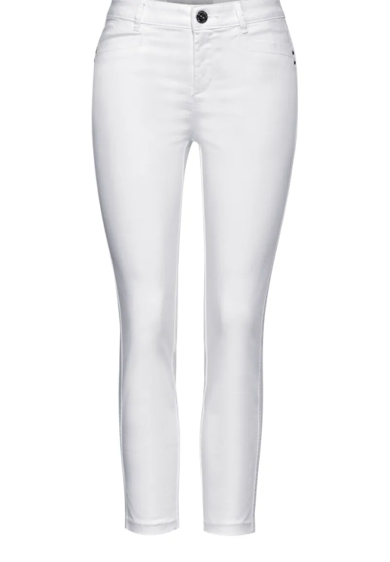 Street One Shorts*7/8 Satin Hose white