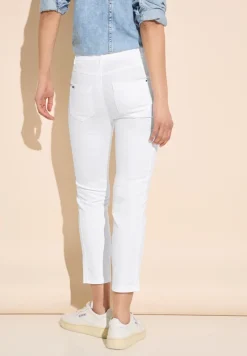 Street One Shorts*7/8 Satin Hose white