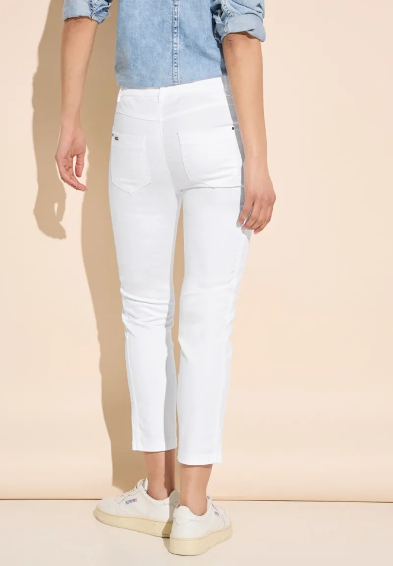 Street One Shorts*7/8 Satin Hose white