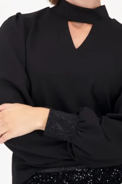 Monari Pullover & Sweatshirts*809445 Schwarz