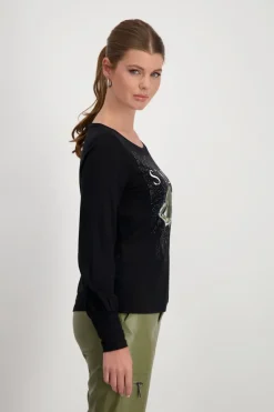 Monari Shirts*808094 Schwarz