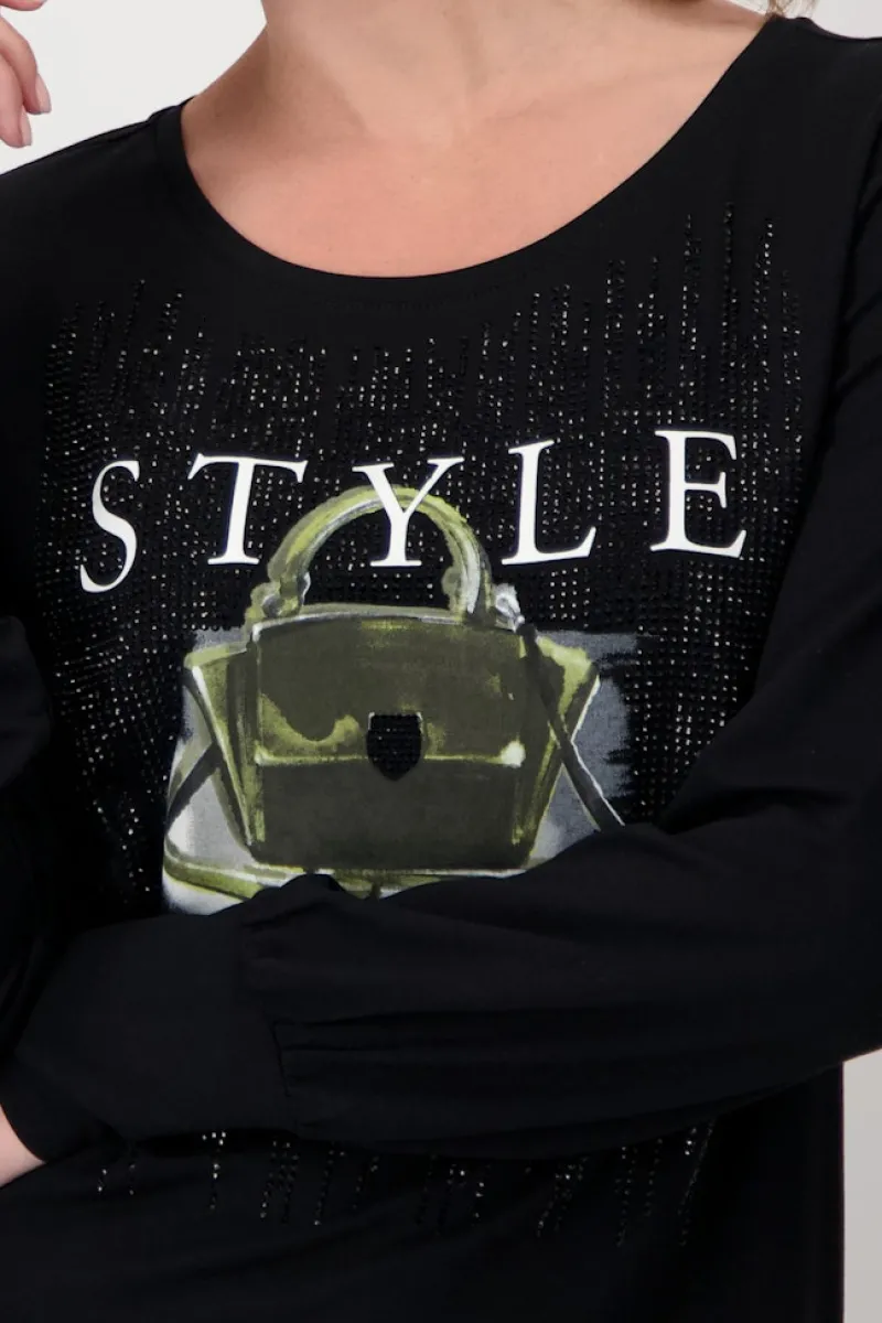 Monari Shirts*808094 Schwarz