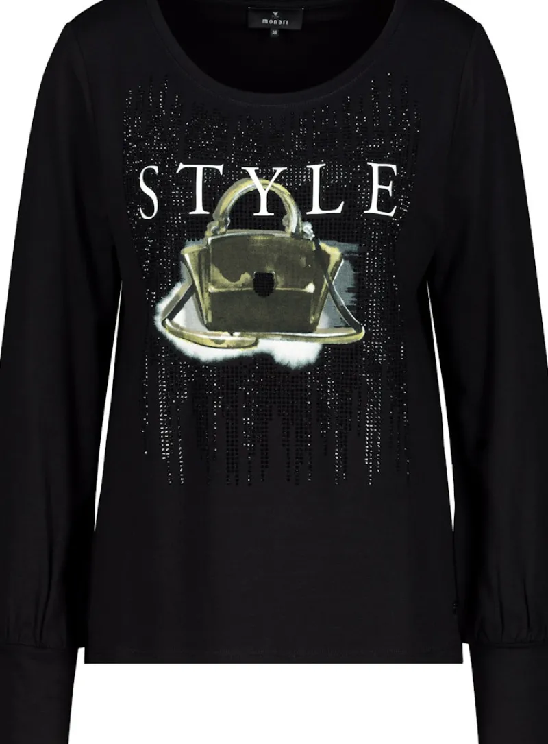 Monari Shirts*808094 Schwarz