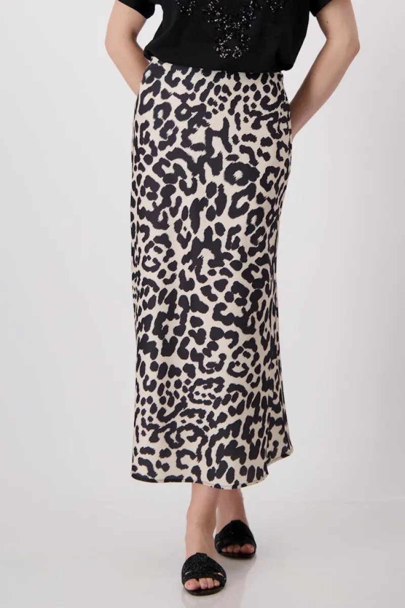 Monari Röcke*409717 schwarz gemustert