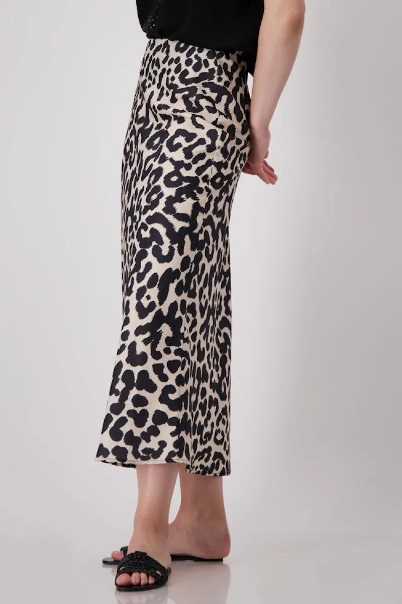 Monari Röcke*409717 schwarz gemustert