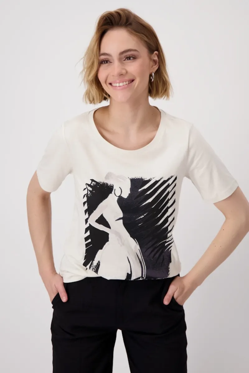 Monari Shirts*409732 seashell