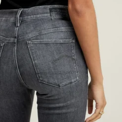 G-star Raw Jeans*3301 Skinny Wmn faded black magnet