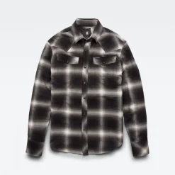 G-star Raw Hemden*3301 slim shirt ls dk black dale check