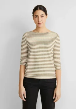 Street One Shirts*3/4 Streifenshirt light smooth sand