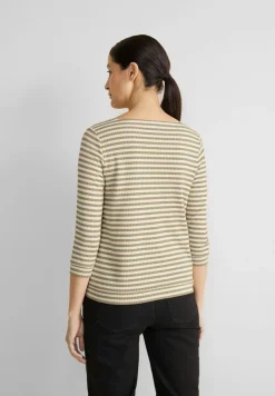 Street One Shirts*3/4 Streifenshirt light smooth sand