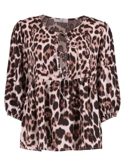 Hailys Blusen*3/4 V TP Vi44cky 7553 leo