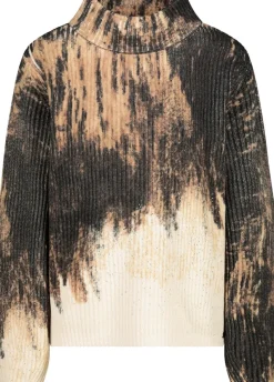 Monari Pullover & Sweatshirts*809457 whisky gemustert