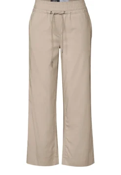 Cecil Shorts*7/8 Wide Leg Hose boulder beige