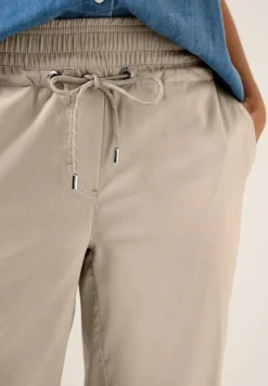 Cecil Shorts*7/8 Wide Leg Hose boulder beige