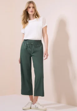 Cecil Shorts*7/8 Wide Leg Hose dark balmy khaki