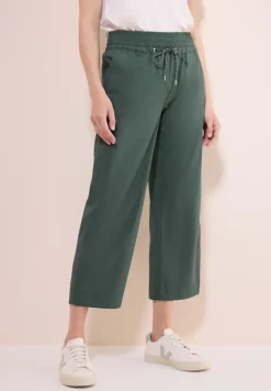 Cecil Shorts*7/8 Wide Leg Hose dark balmy khaki