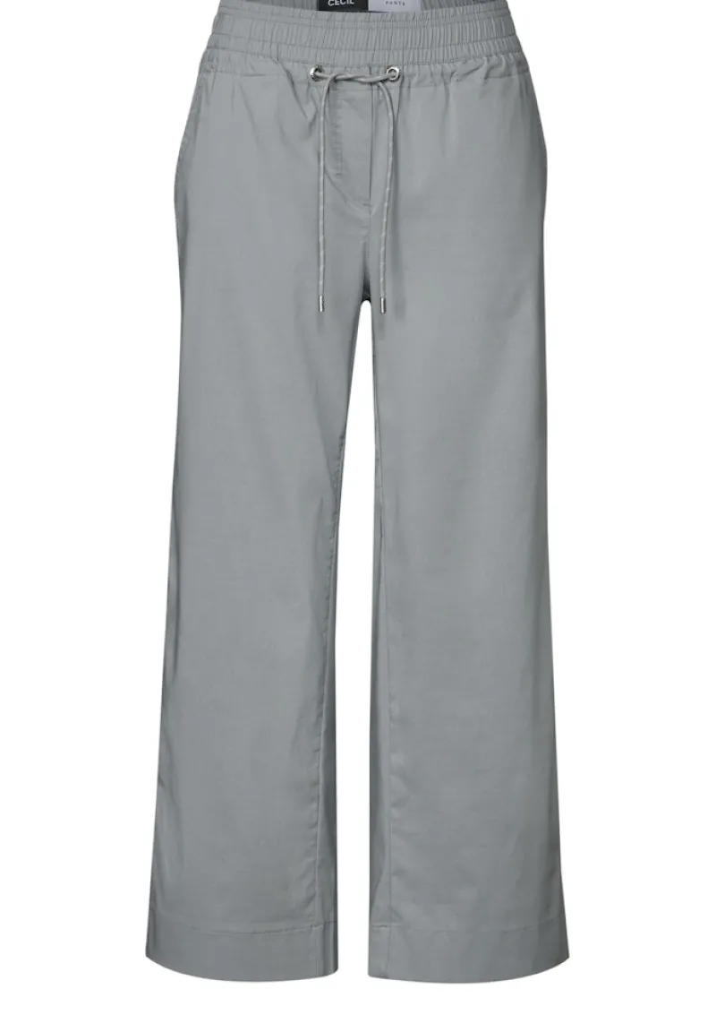 Cecil Shorts*7/8 Wide Leg Hose obelisk grey