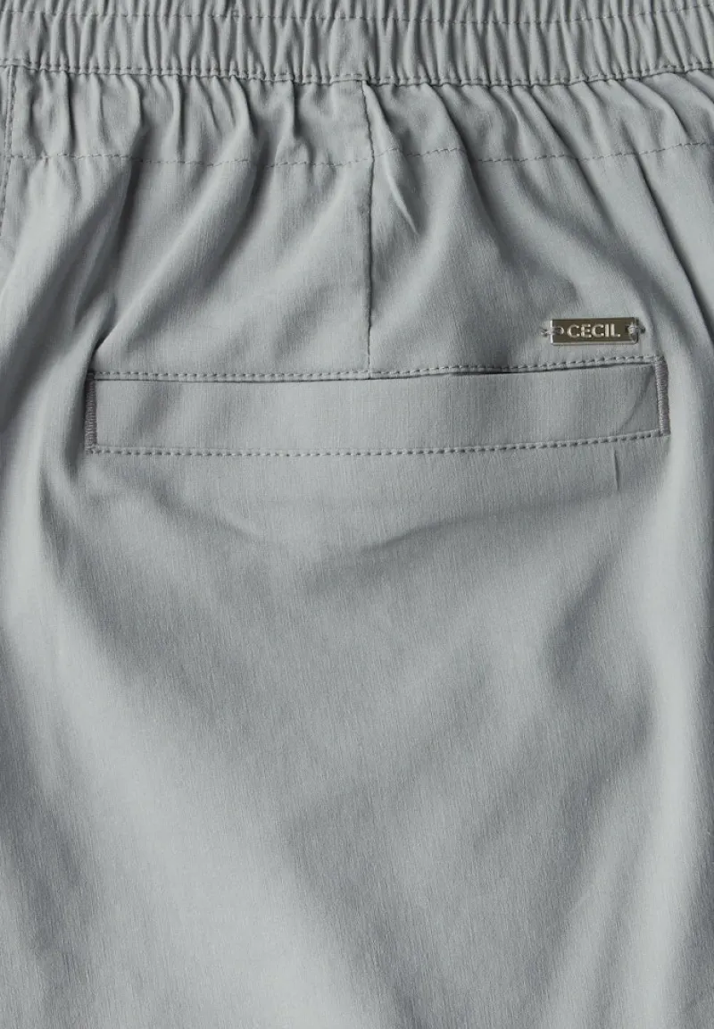 Cecil Shorts*7/8 Wide Leg Hose obelisk grey