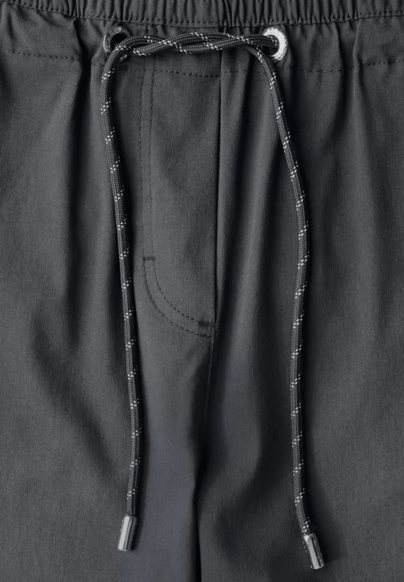 Cecil Shorts*7/8 Wide Leg Hose volcanic grey