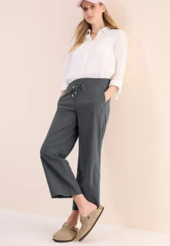 Cecil Shorts*7/8 Wide Leg Hose volcanic grey