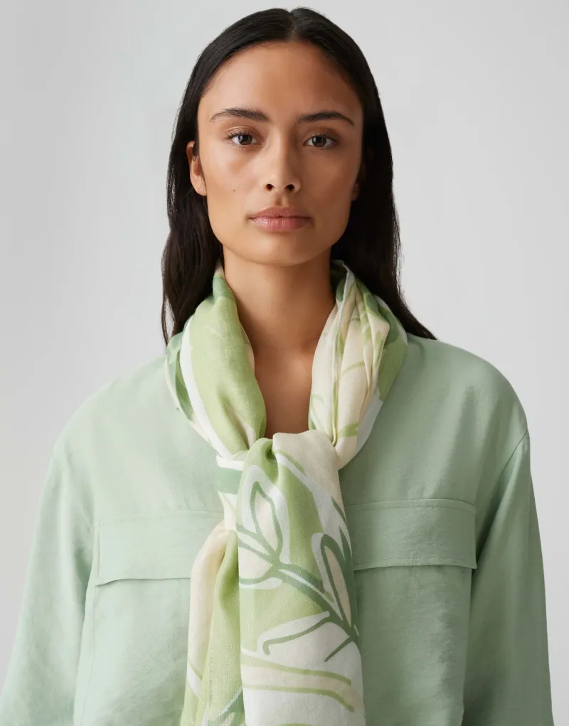 Opus Accessoires*Aflume scarf green glow