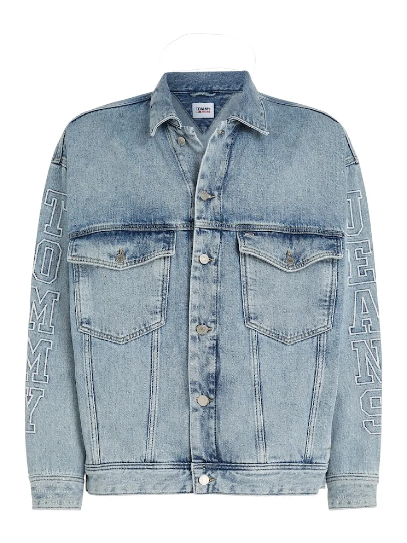 Tommy Jeans Jacken*AIDEN OVERSIZED DNM JKT BG8014 denim light