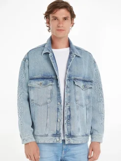 Tommy Jeans Jacken*AIDEN OVERSIZED DNM JKT BG8014 denim light