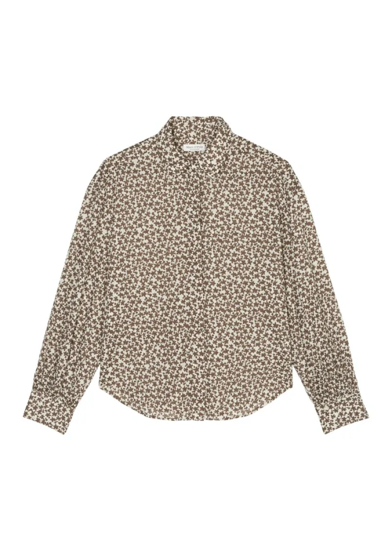Marc O'Polo Blusen*Allover-Print-Bluse straight multi