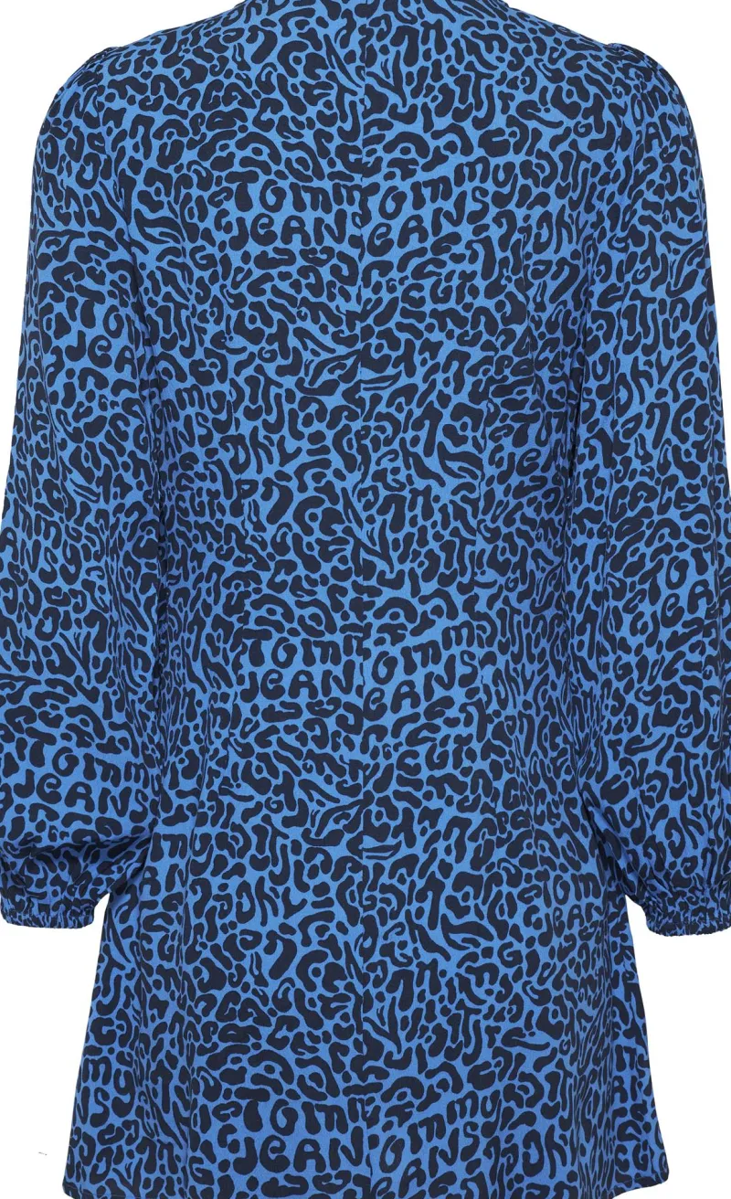 Tommy Jeans Kleider*ANIMAL PRINT RUCHE DRESS 0KP