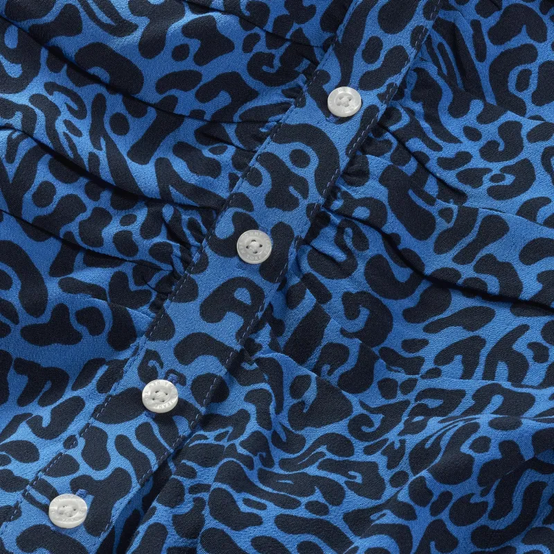 Tommy Jeans Kleider*ANIMAL PRINT RUCHE DRESS 0KP