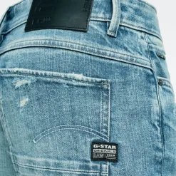 G-star Raw Jeans*Arc 3D Boyfriend Sun Faded Ice Fog Destroyed