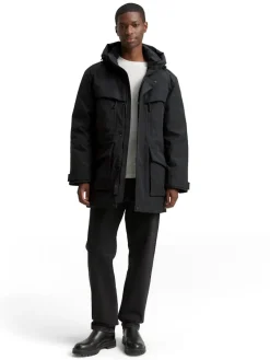 Tom Tailor Denim Jacken*Arctic Parka mit abnehmbarer Kapuze Black