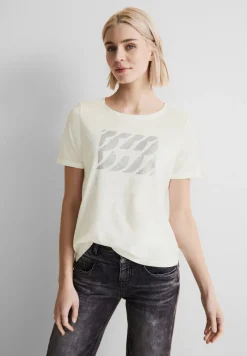 Street One Shirts*Artwork T-Shirt off white