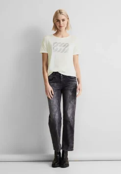 Street One Shirts*Artwork T-Shirt off white