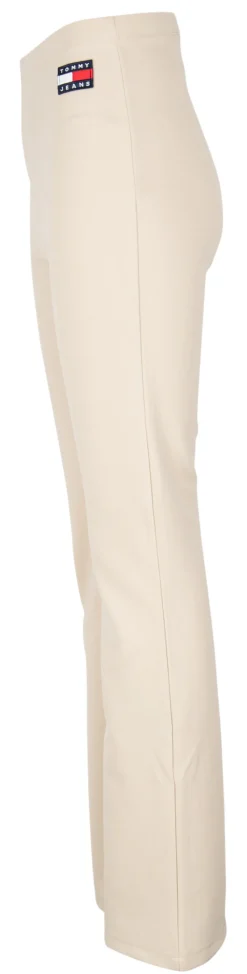 Tommy Jeans Hosen*AUSGESTELLTE LEGGINGS MIT BADGE Beige