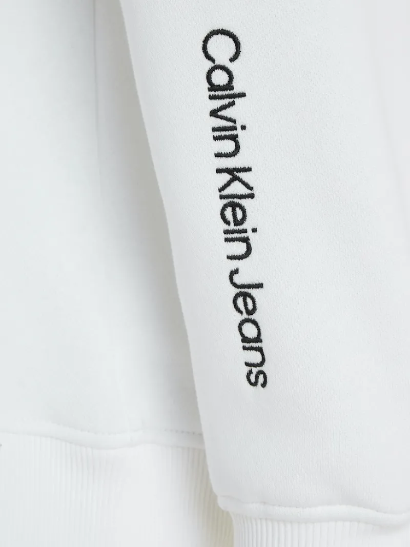 Calvin Klein Jeans Pullover & Sweatshirts*BACK DIAMOND GRAPHIC HOODIE Bright White