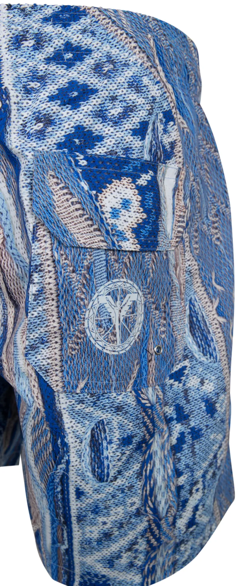 Carlo Colucci Shorts*BADESHORTS Blau