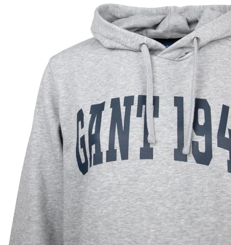 Gant Pullover & Sweatshirts|Big Boys*Banner Shield Hoodie grey melange