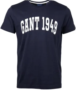 Gant Shirts|Big Boys*Banner Shield T-Shirt Blau