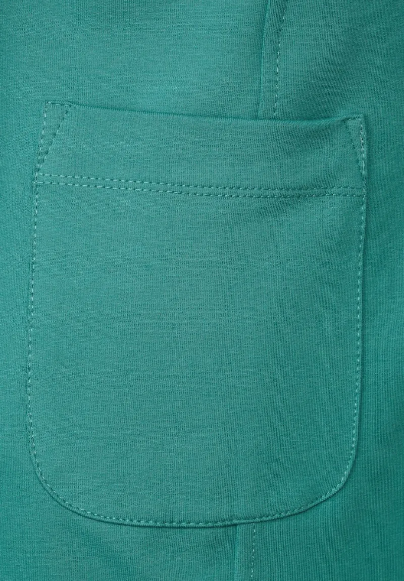 Street One Jacken*Basic Blazer lagoon green