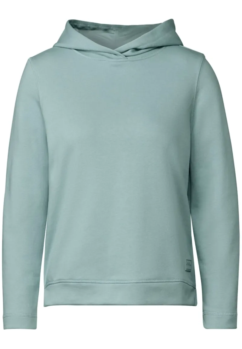 Cecil Pullover & Sweatshirts*Basic Hoodie cool salvia green