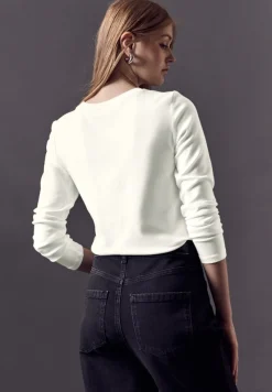 STREET ONE STUDIO Shirts*Basic Langarmshirt off white