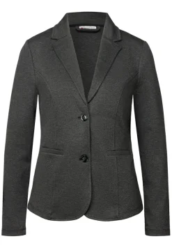 Street One Jacken*Basic Piqué Blazer Black