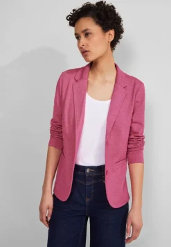 Street One Jacken*Basic Piqué Blazer magnolia pink