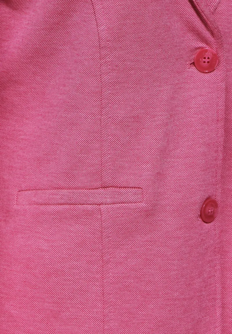 Street One Jacken*Basic Piqué Blazer magnolia pink