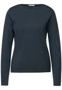 Street One Pullover & Sweatshirts*Basic Pullover cool vintage green