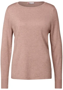 Street One Pullover & Sweatshirts*Basic Pullover faded rose mel.