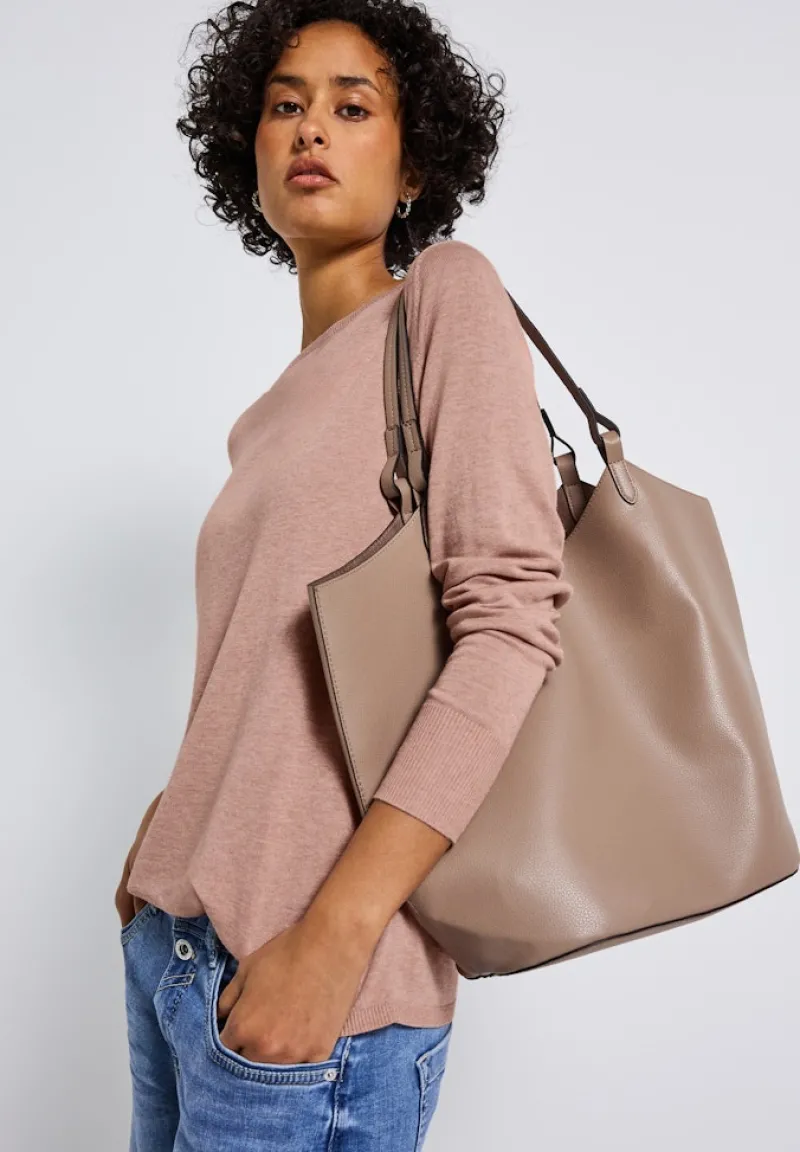 Street One Pullover & Sweatshirts*Basic Pullover faded rose mel.