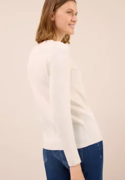 Cecil Pullover & Sweatshirts*Basic Pullover oat milk beige melange