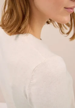 Cecil Pullover & Sweatshirts*Basic Pullover oat milk beige melange